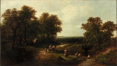Landscape with Figures by George Vicat Cole